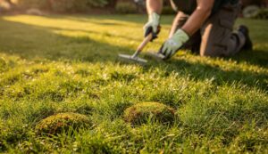 Mousse sur la pelouse : la technique professionnelle pour sauver votre gazon sans risque dès ce printemps