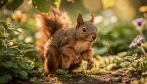 Quelle est la signification de la visite d&rsquo;un écureuil dans votre jardin ?