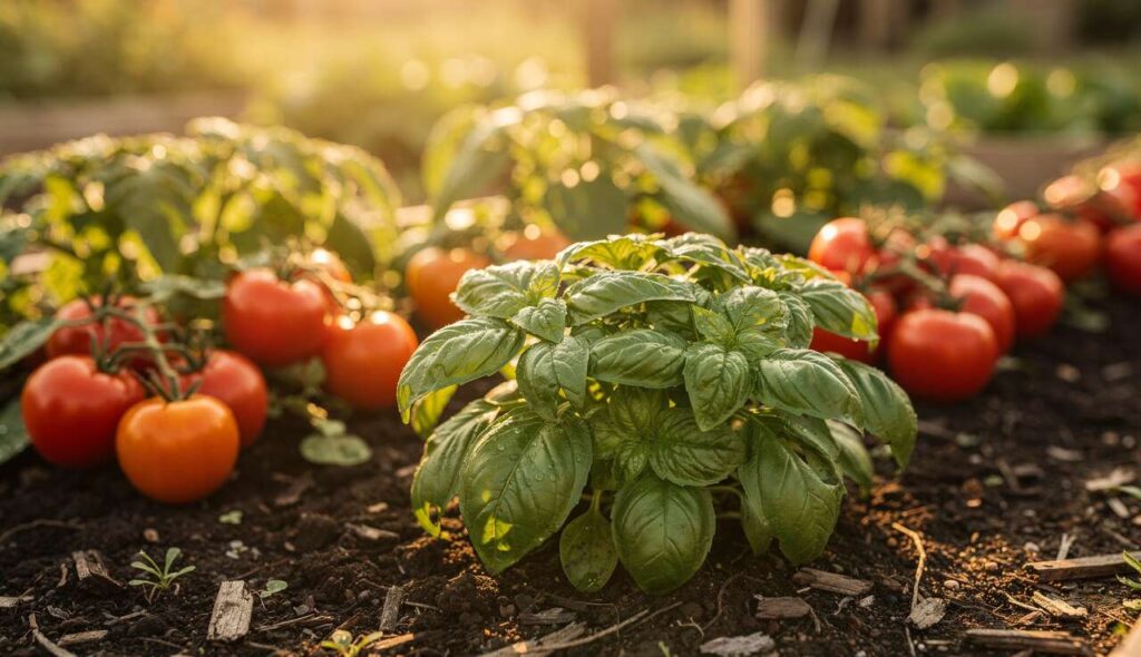 Au potager : cette plante entre vos pieds de tomates est une nécessité, pas un luxe