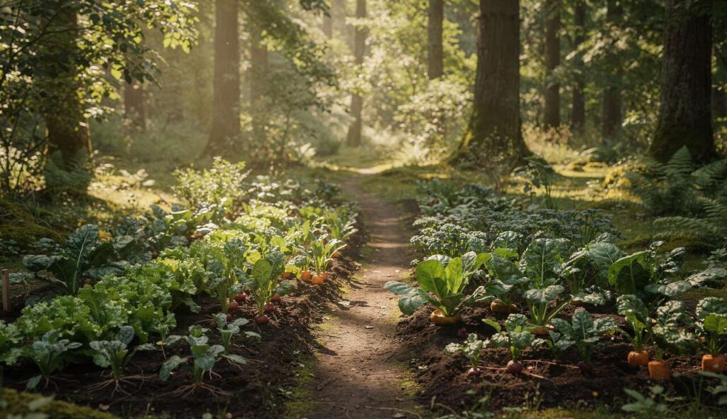 Vous avez un potager à l’ombre : voici 10 légumes simples à faire pousser sans soleil