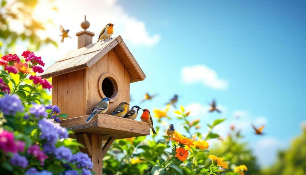 Oiseaux du jardin : cet abri en bois ne sert à rien si vous le posez à cette période, voici le créneau vraiment utile